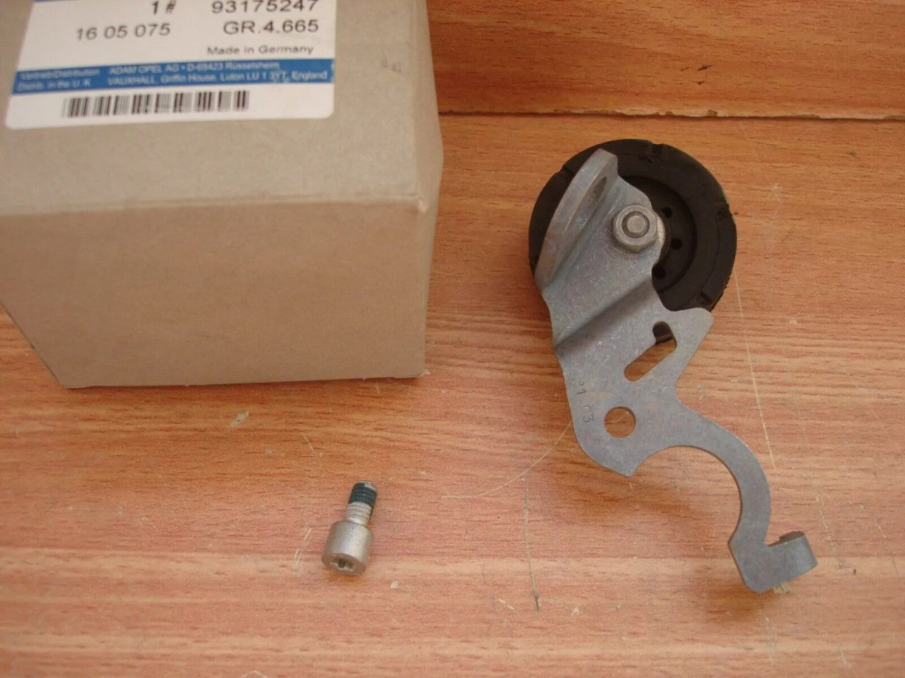 Weight Damper Rear Right fits Opel Vauxhall Astra G Corsa C Meriva Genuine 93175247 View Front