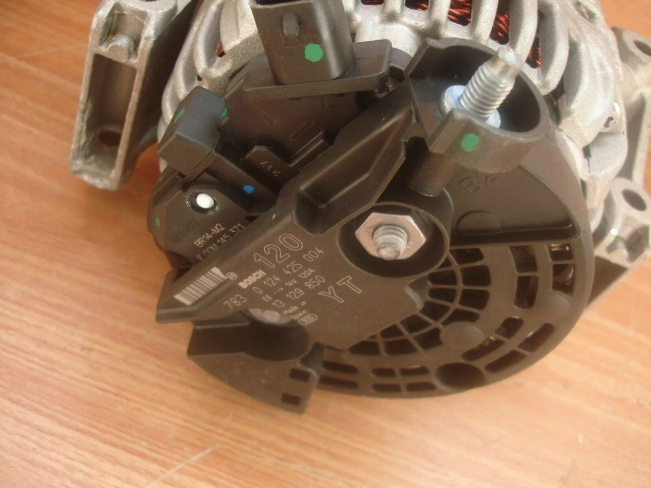 Alternator fits Opel Vauxhall Vectra B C Signum 93176035 Genuine View Left