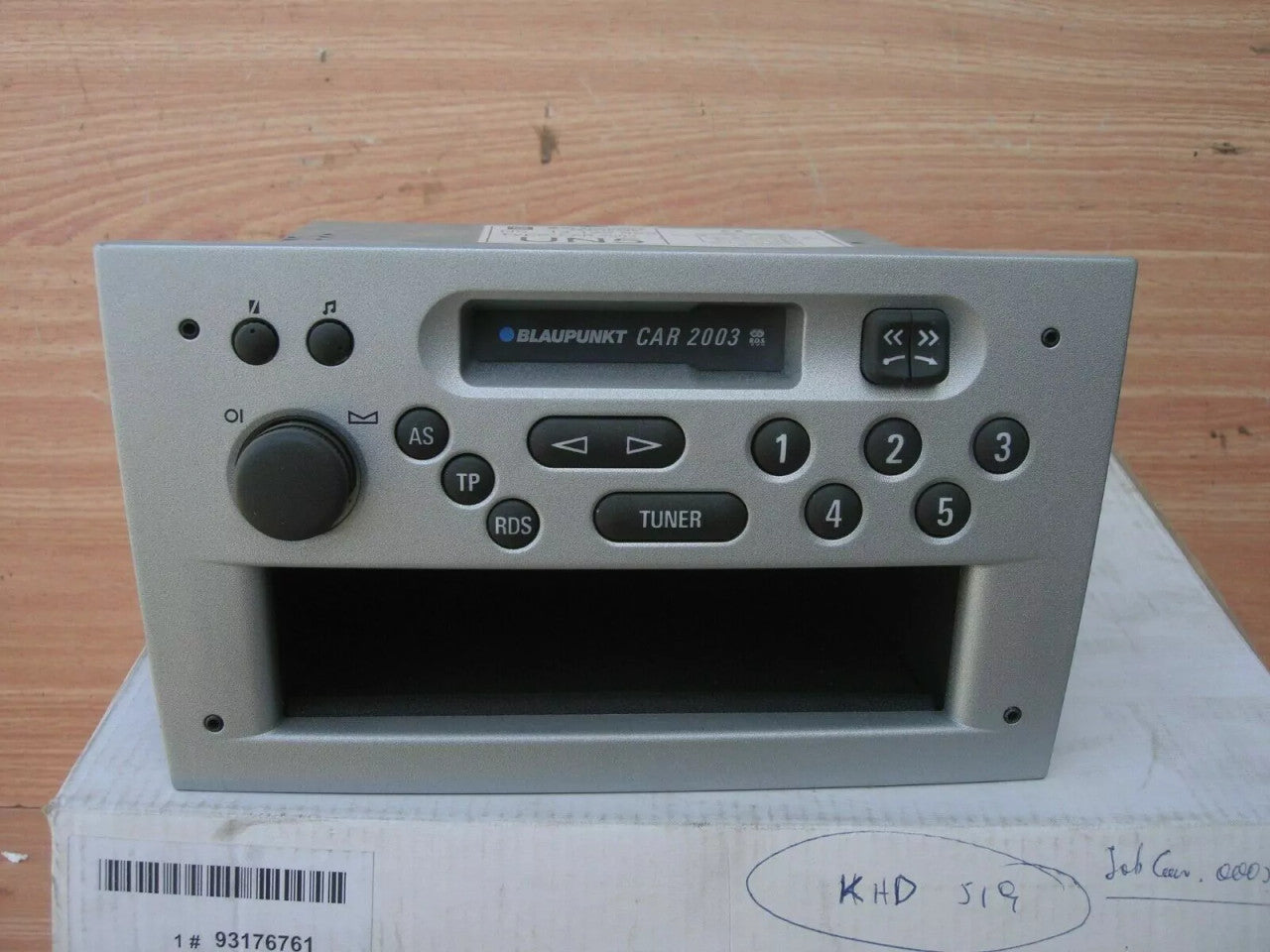 Radio & Cassette Player fits Opel Vauxhall Meriva A Corsa C 93176740 Genuine View Rear