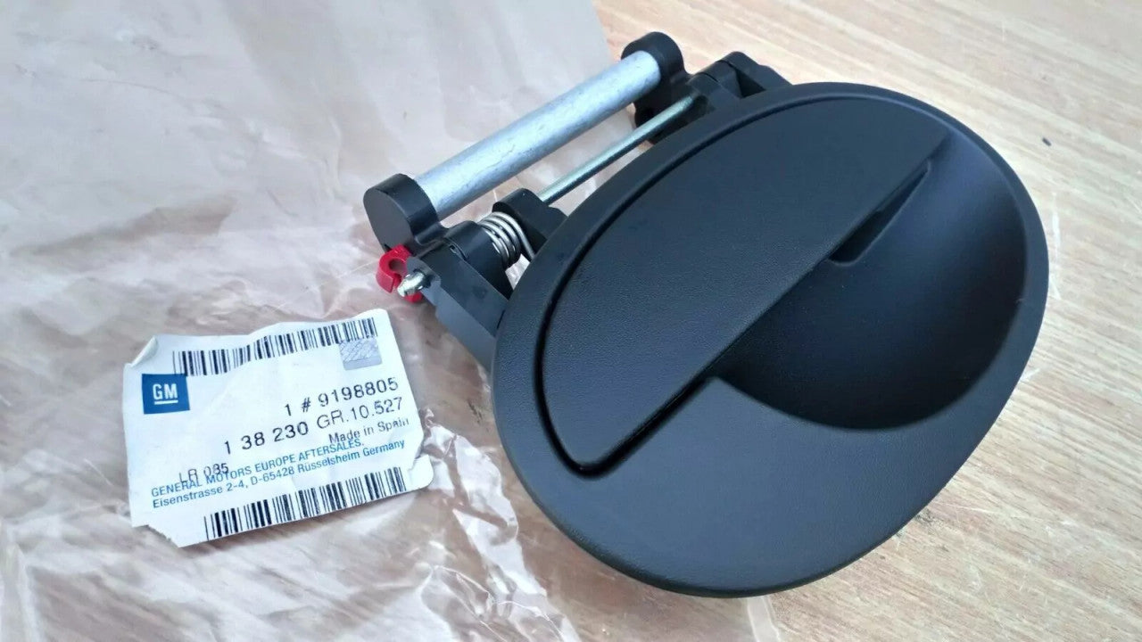 Exterior Door Handle Right Anthracite fits Opel Vauxhall Meriva A Genuine 93178120 View Right