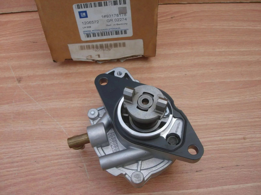 Brake Vacuum Pump fits Opel Vauxhall Tigra B Corsa C D Agila A B Meriva A 93178178 View Rear