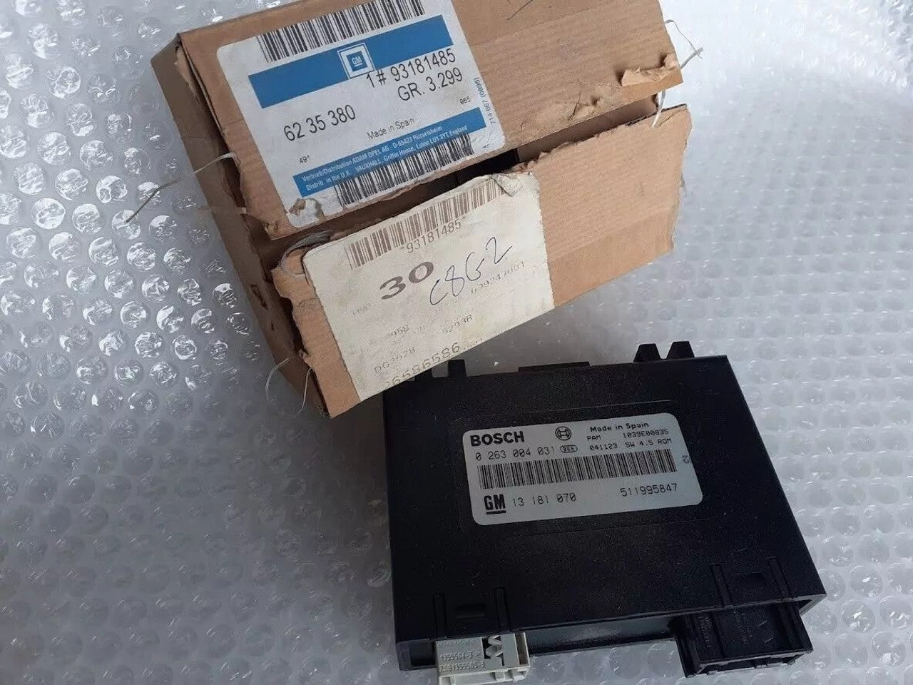 ECU Parking Pilot fits Opel Vauxhall Zafira B Astra H Vectra C Signum Genuine 93181485 View Right