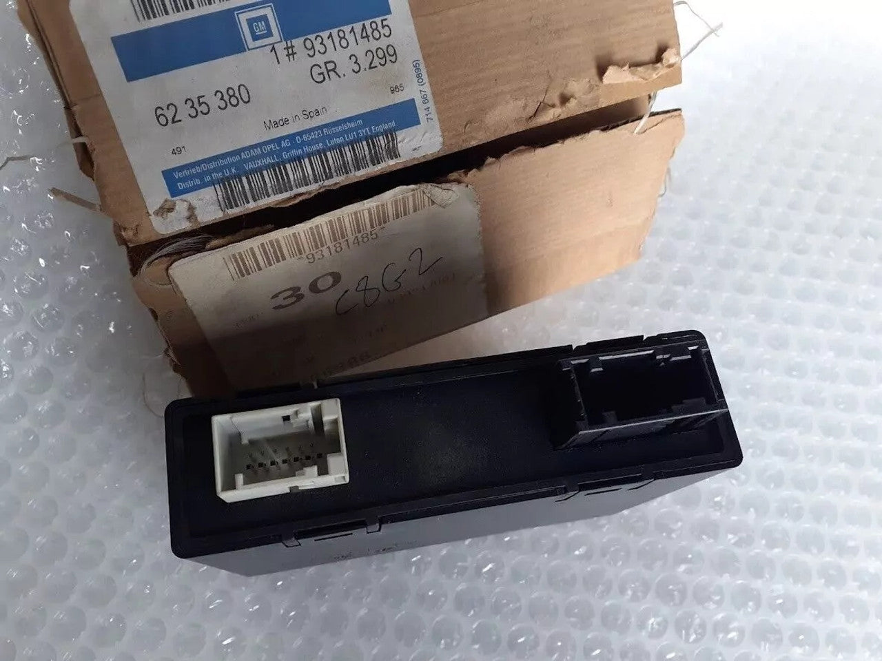 ECU Parking Pilot fits Opel Vauxhall Zafira B Astra H Vectra C Signum Genuine 93181485 View Left
