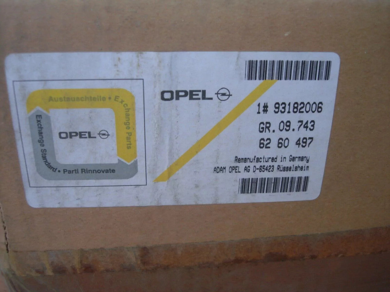 Instrument Cluster fits Opel Vauxhall Vectra C Signum 93182006 Genuine View Upper