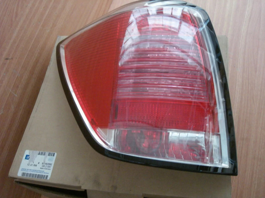 Tail Rear Light Left fits Opel Vauxhall Astra H Estate Van 93182992 Genuine View Rear