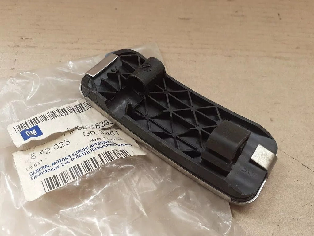 Accelerator Pedal Pad Stainless Steel RHD fits Opel Vauxhall 93183934 Genuine View Rear