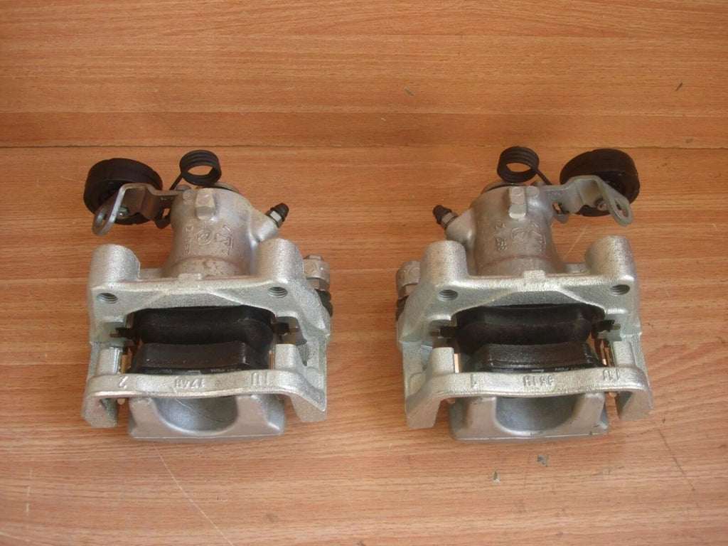 Brake Caliper Set Rear ABS fits Opel Vauxhall Astra G 93184692 Genuine View Rear