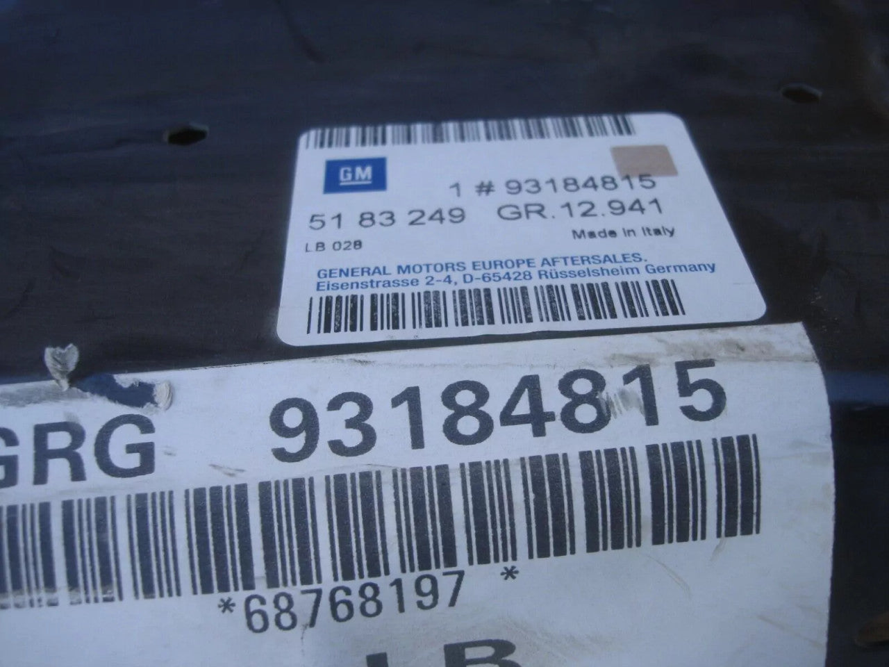 Extension Rear Inner Left Lower fits Opel Vauxhall Zafira B 93184815 Genuine View Rear