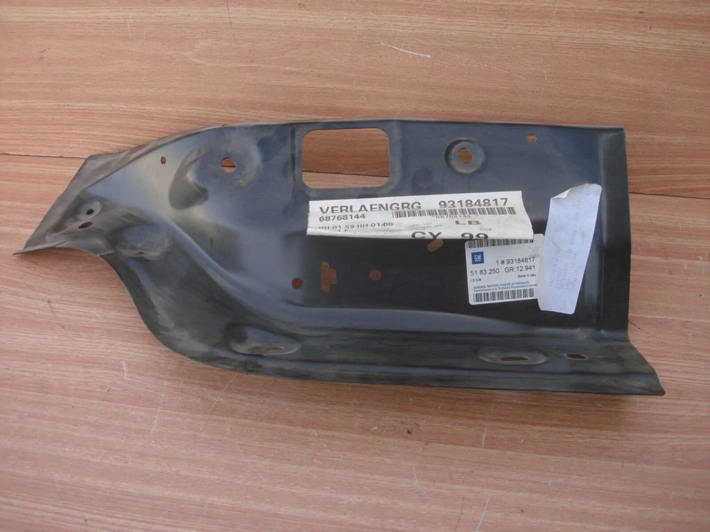 Side Panel Extension Inner Rear Lower Right fits Opel Vauxhall Zafira B 93184817 View Front