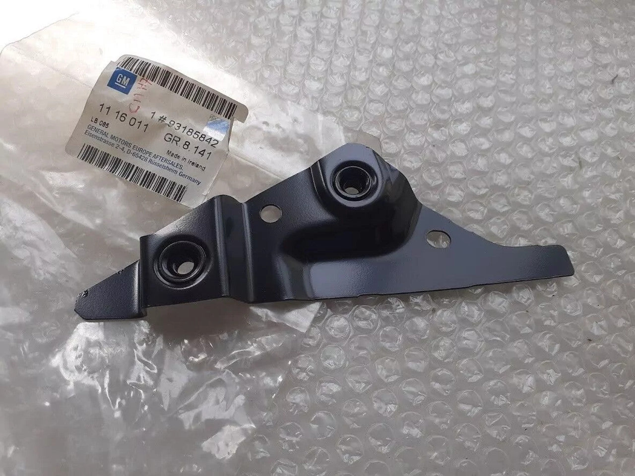 Bracket Front Wing Left fits Opel Vauxhall Vectra C Signum 93185842 Genuine View Front