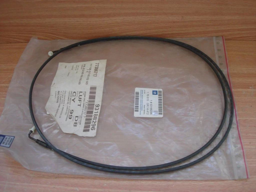 Hose Hydraulic Trunk Lid Left Feed fits Opel Vauxhall Astra H Convertible 93188296 View Rear