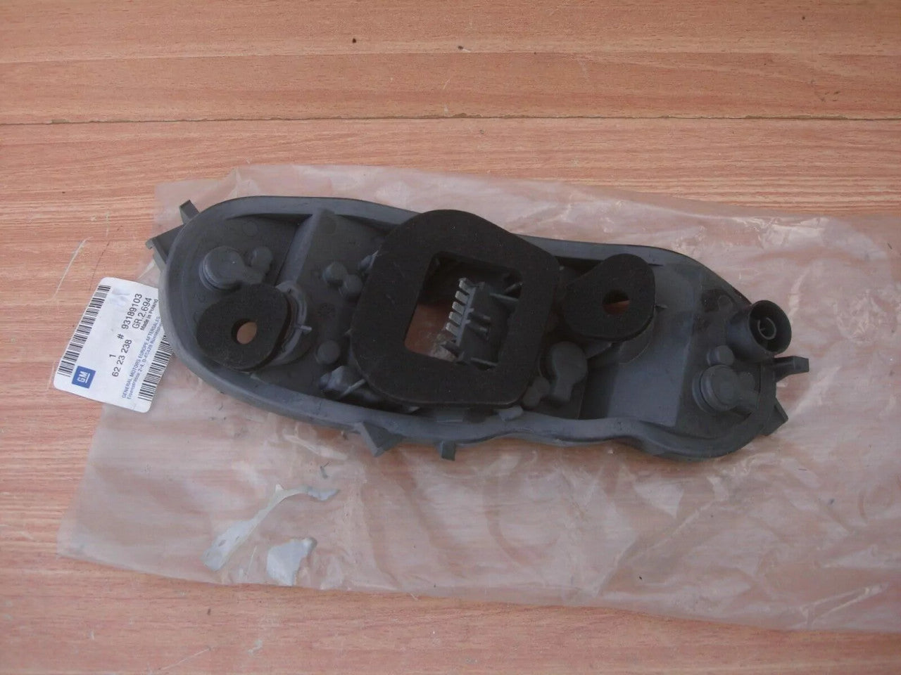 Tail Rear Light Plate Left fits Opel Vauxhall Corsa D Hatchback Van Genuine 93189103 View Rear