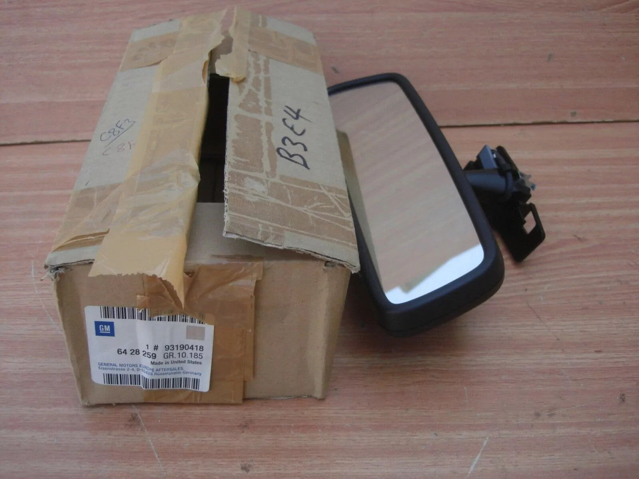 Interior Mirror fits Opel Vauxhall Zafira A B Astra G H Omega B Signum Corsa C D 93190418 View Front