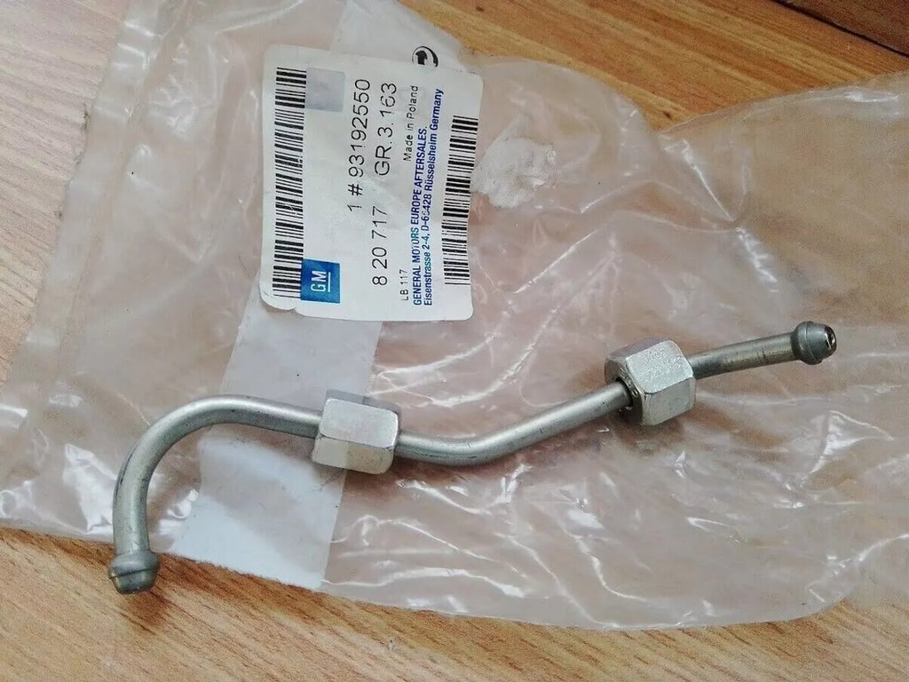 Fuel Pipe fits Opel Vauxhall Corsa C Agila A Meriva A Tigra B Z13 Y13 Genuine 93192550 View Rear