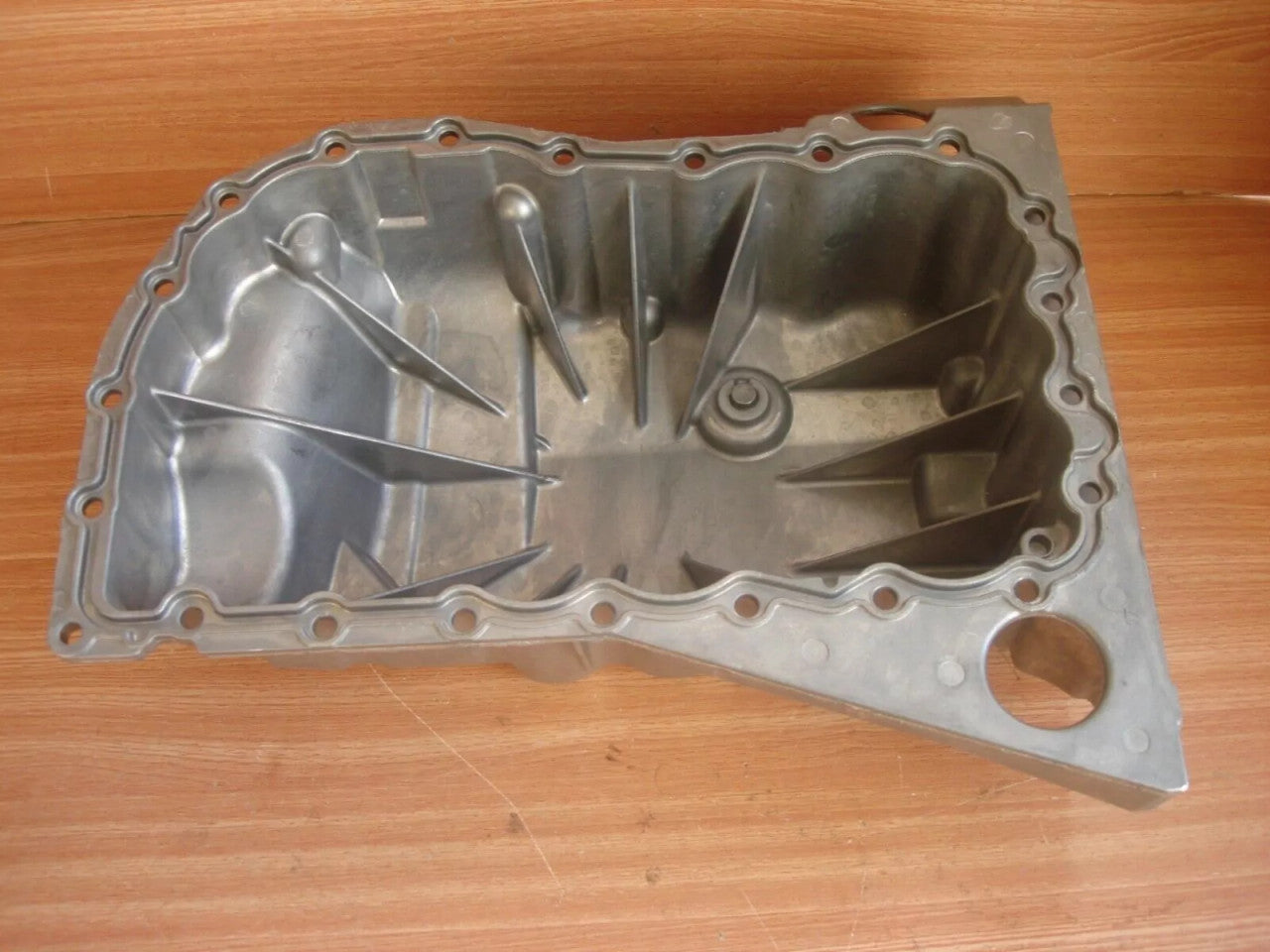 Oil Sump Pan fits Opel Vauxhall Vivaro A Movano A Renault Trafic 9109676 Genuine 93192718 View Left