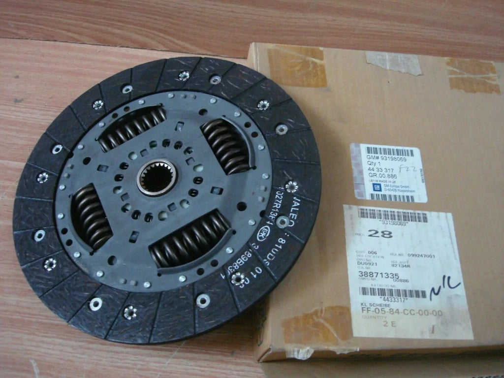 Clutch Disc fits Opel Vauxhall Movano A Vivaro A 93198069 19DTi F9Q-772 Genuine View Rear