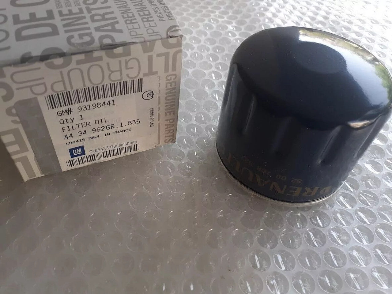 10x Oil Filter fits Opel Vauxhall Movano A Vivaro A Renault Master Trafic 93198441 View Front