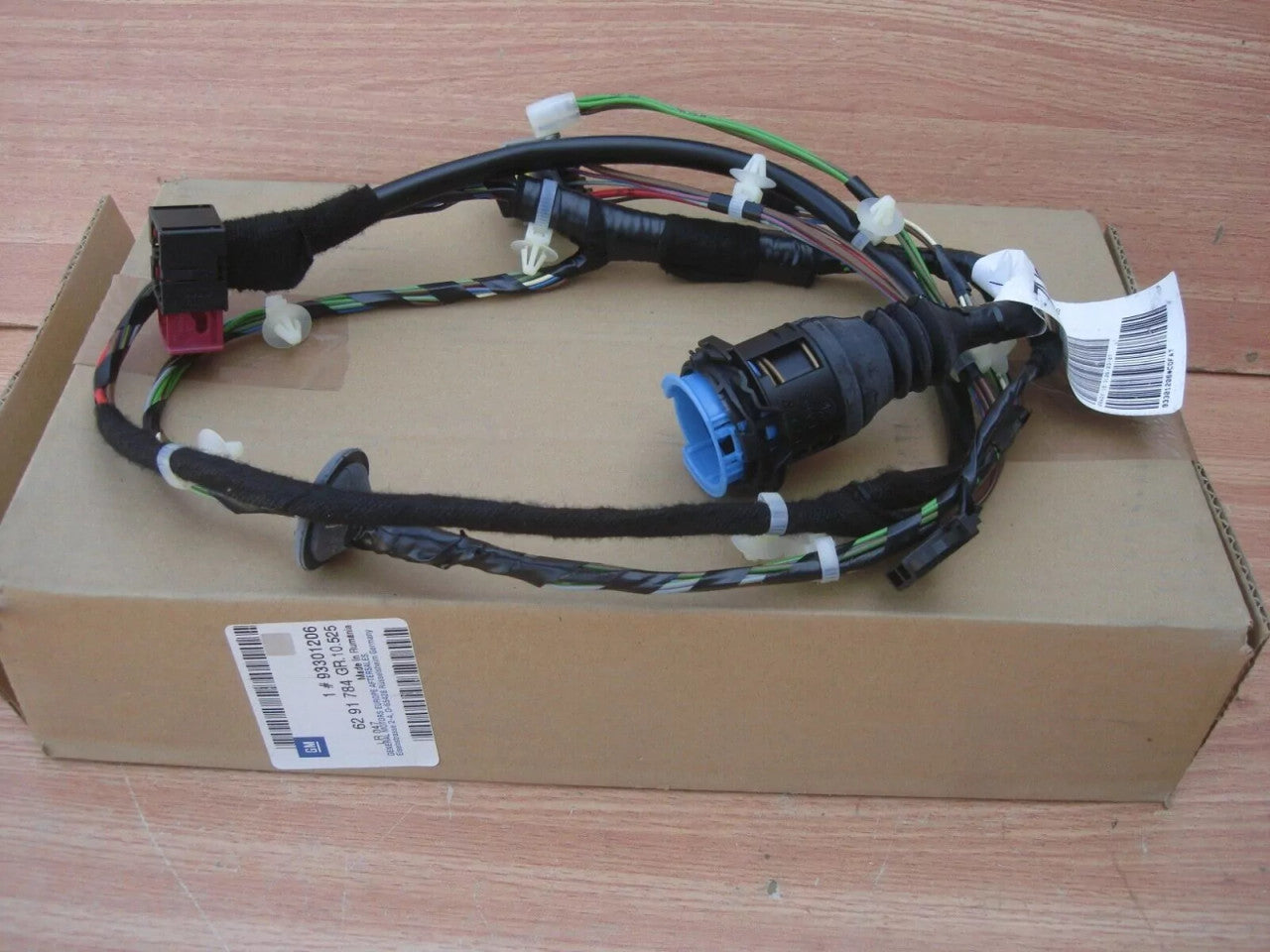 Door Harness Rear fits Opel Vauxhall Meriva A 93301206 Genuine View Front