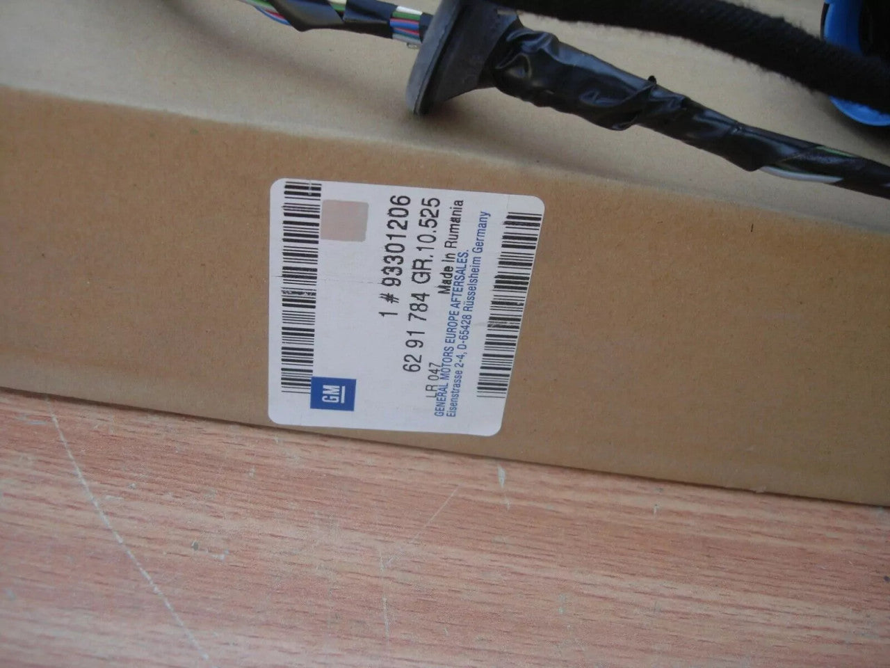 Door Harness Rear fits Opel Vauxhall Meriva A 93301206 Genuine View Left