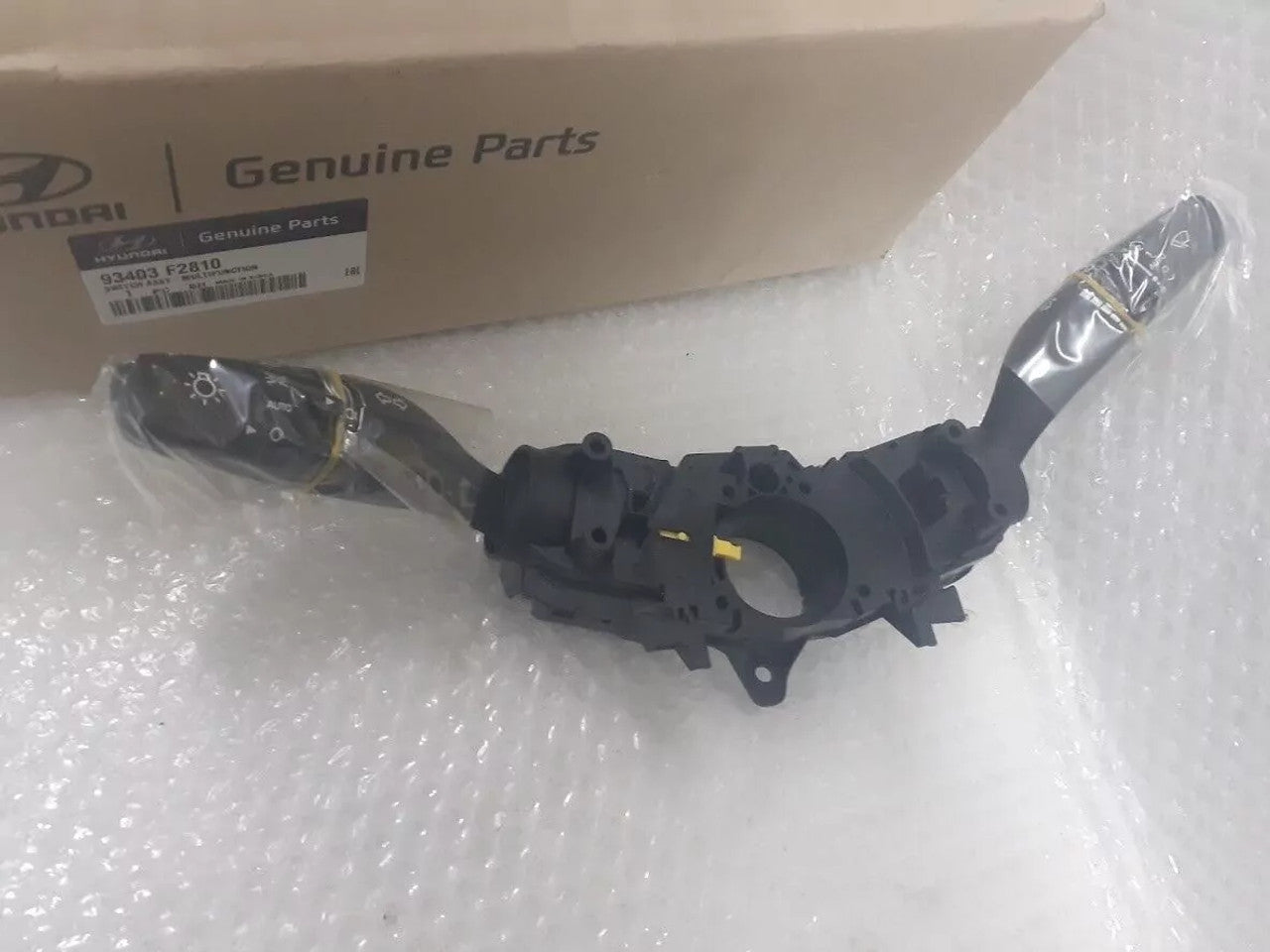 Steering Column Switch fits Hyundai Elantra Ioniq 93403F2810 Genuine View Front