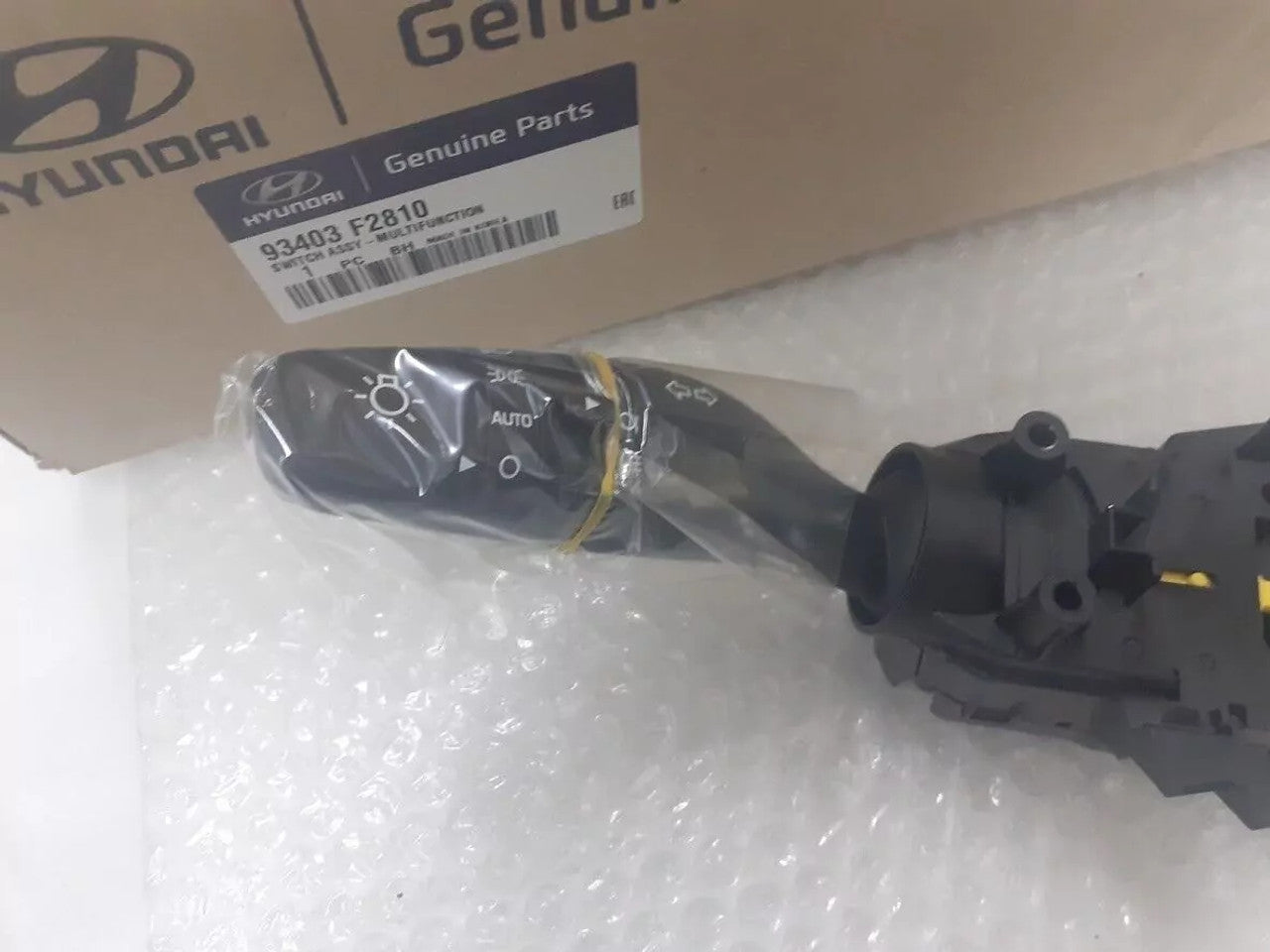 Steering Column Switch fits Hyundai Elantra Ioniq 93403F2810 Genuine View Rear