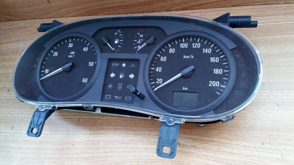 Instrument Cluster fits Opel Vauxhall Vivaro A Renault Trafic 93852115 Genuine View Rear