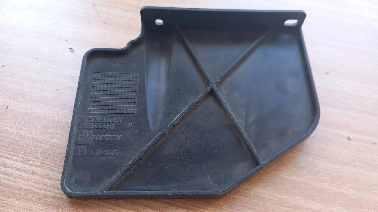 Radiator Deflector Cover Lower fits Opel Vauxhall Vivaro A Renault Trafic 93857700 View Rear