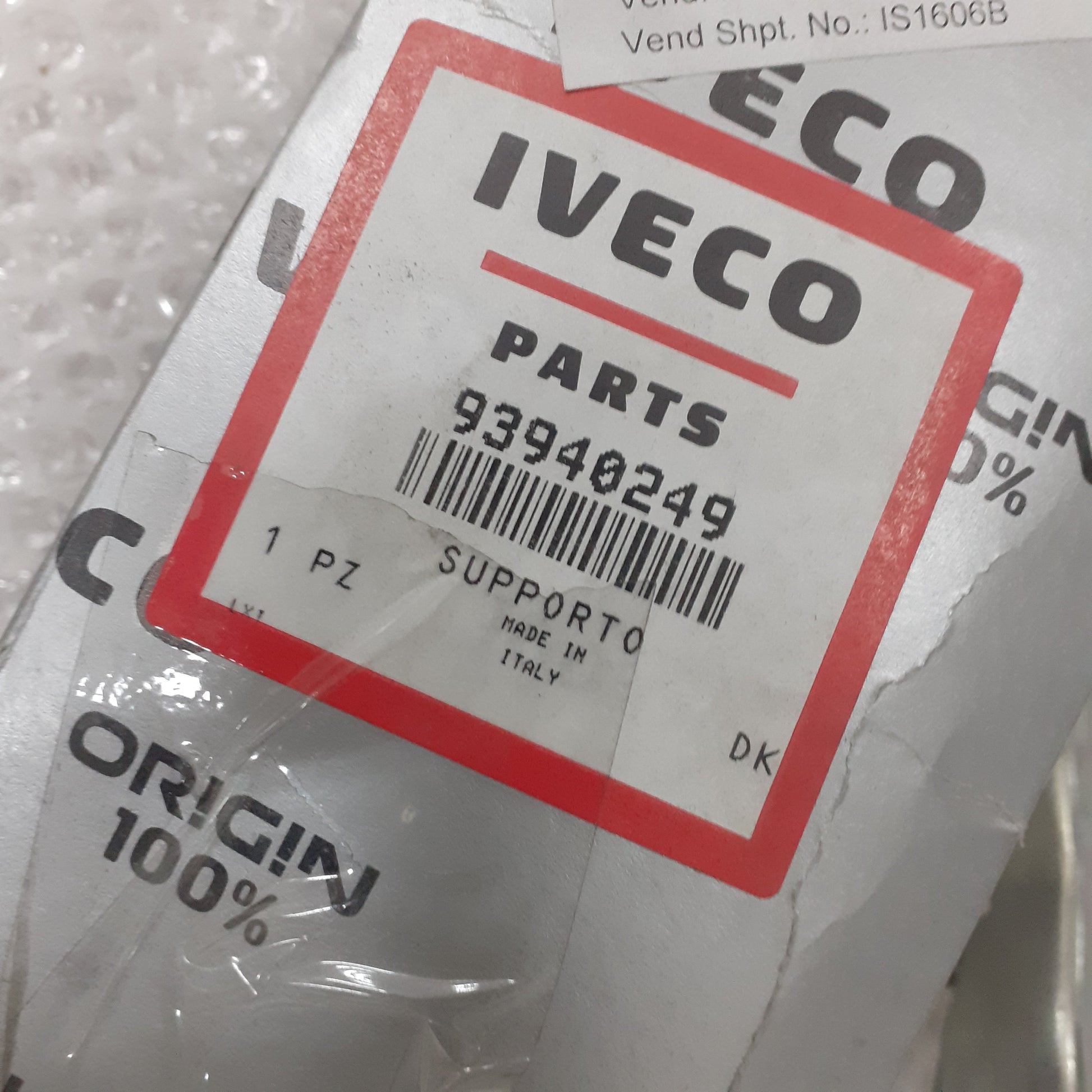 Upper Sliding Door Support fits Iveco Daily 93940249 Genuine View Box
