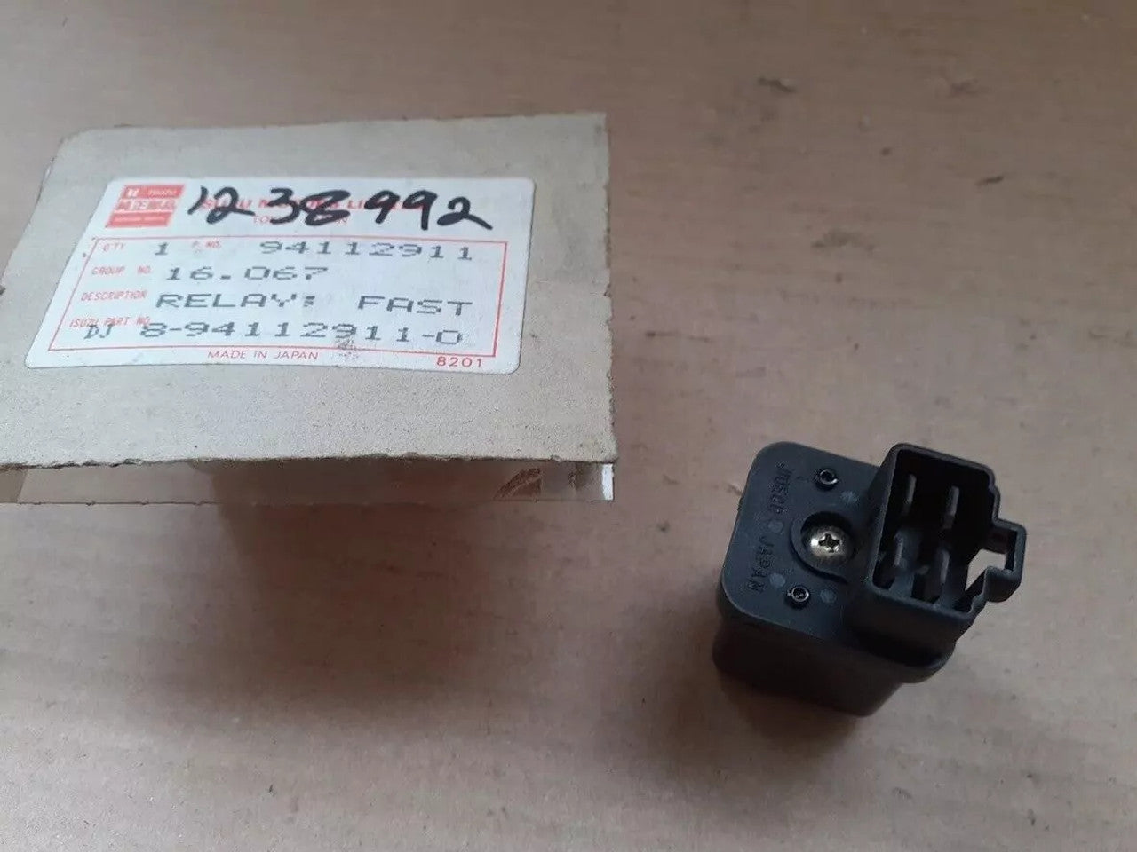 Relay fits Opel Vauxhall Campo Frontera A Isuzu Pickup TF MU 94112911 Genuine View Right