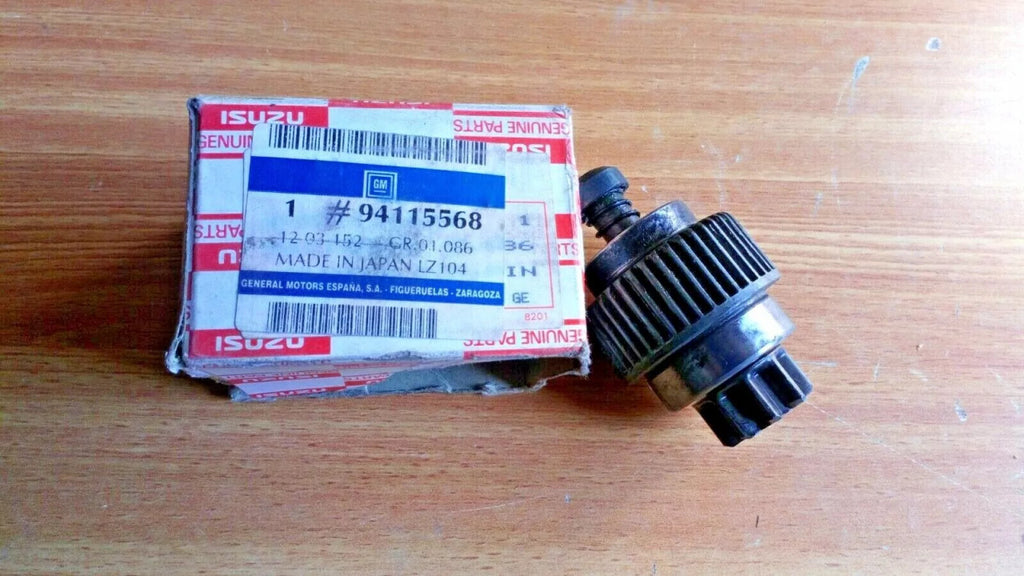 Starter Motor Clutch Gear fits Opel Euromidi Kadett E Vauxhall Cavalier Genuine 94115568 View Rear