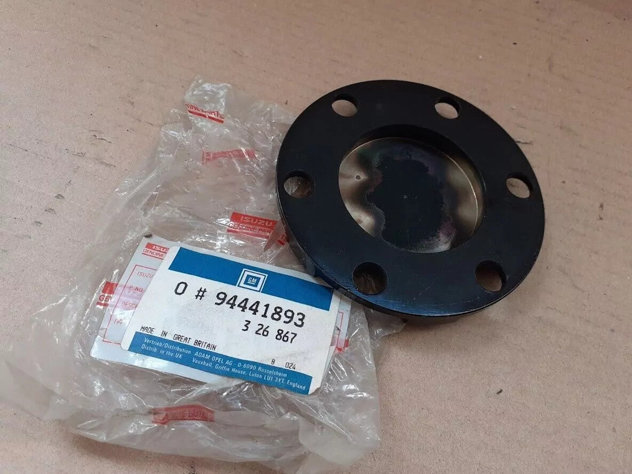 Lock Hub Cover fits Opel Campo Frontera A Isuzu Pickup TF MU Trooper 94441893 View Rear