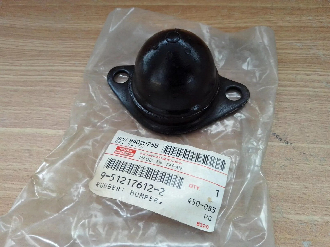 Rubber Bumper Front fits Isuzu Pickup KB Chevrolet LUV 9512176122 Genuine View Front