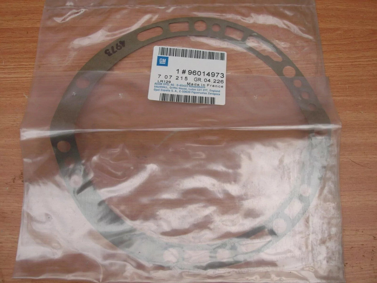 Gasket Oil Pump A/T fits Opel Omega Senator B Vauxhall Carlton Monterey Frontera 96014973 View Rear