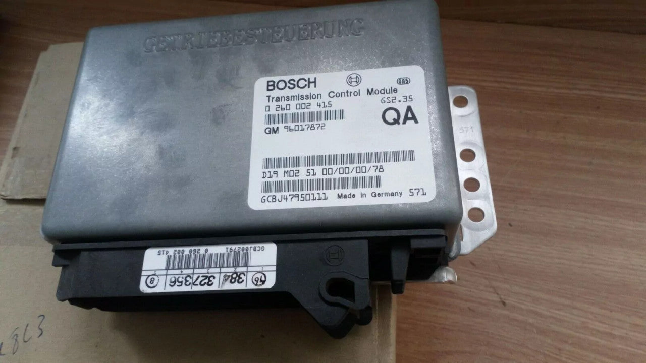 A/T Control Unit fits Opel Vauxhall Omega B U25TD X25TD Genuine 96017872 View Rear