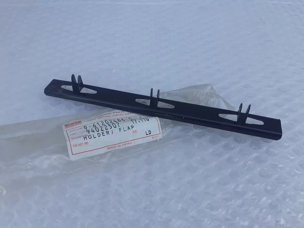 Tailgate Flap Rubber Holder fits Isuzu Pickup Chevrolet LUV 9612024860 Genuine View Rear