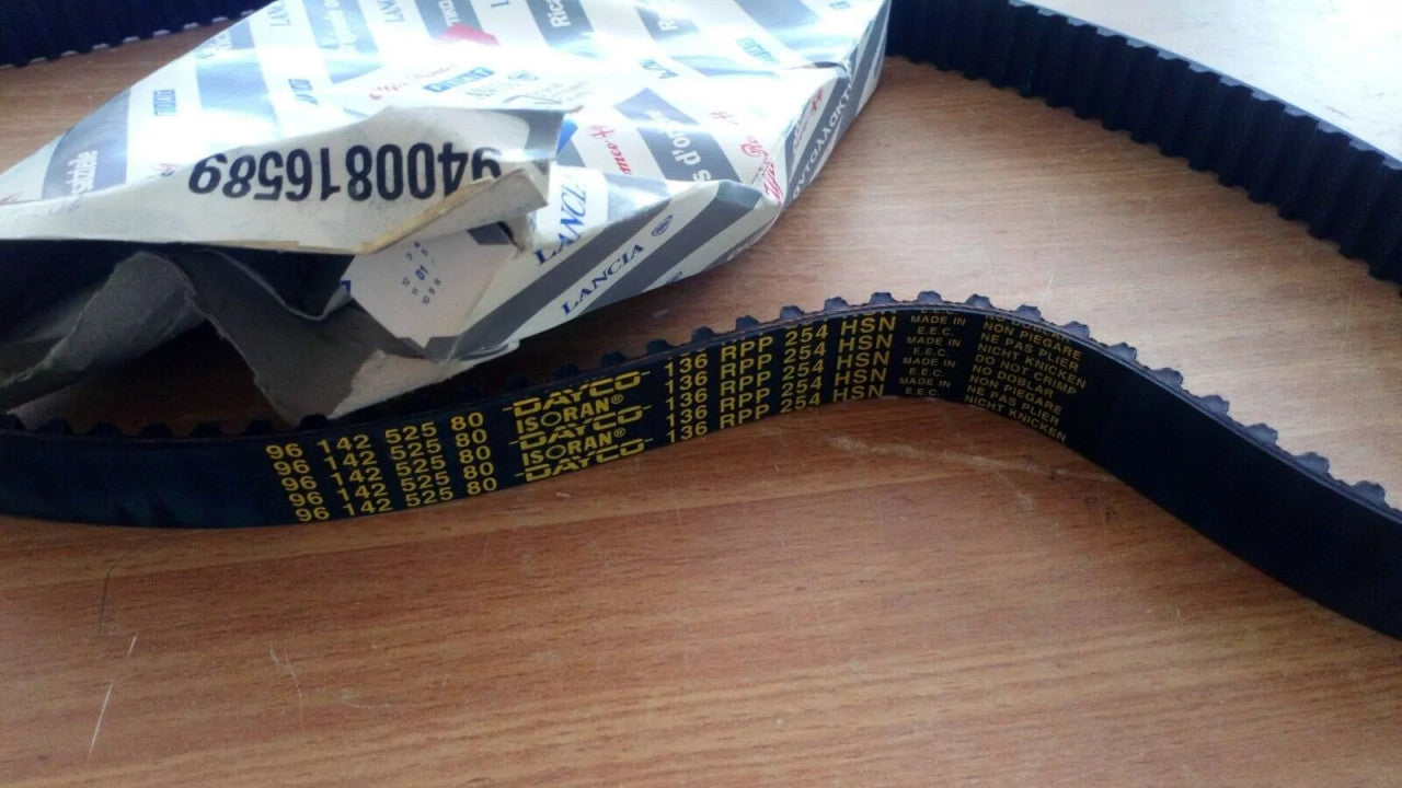 Timing Belt fits Fiat Ulysse Scudo Ducato 136 teeth 9400816589 Genuine 9614252580 View Front