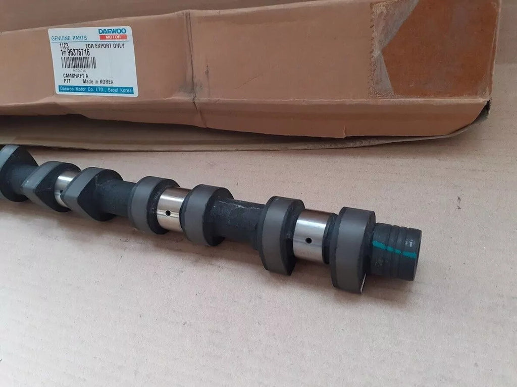 Camshaft fits Daewoo Lacetti Chevrolet Kalos Nubira Aveo 96376716 Genuine View Right