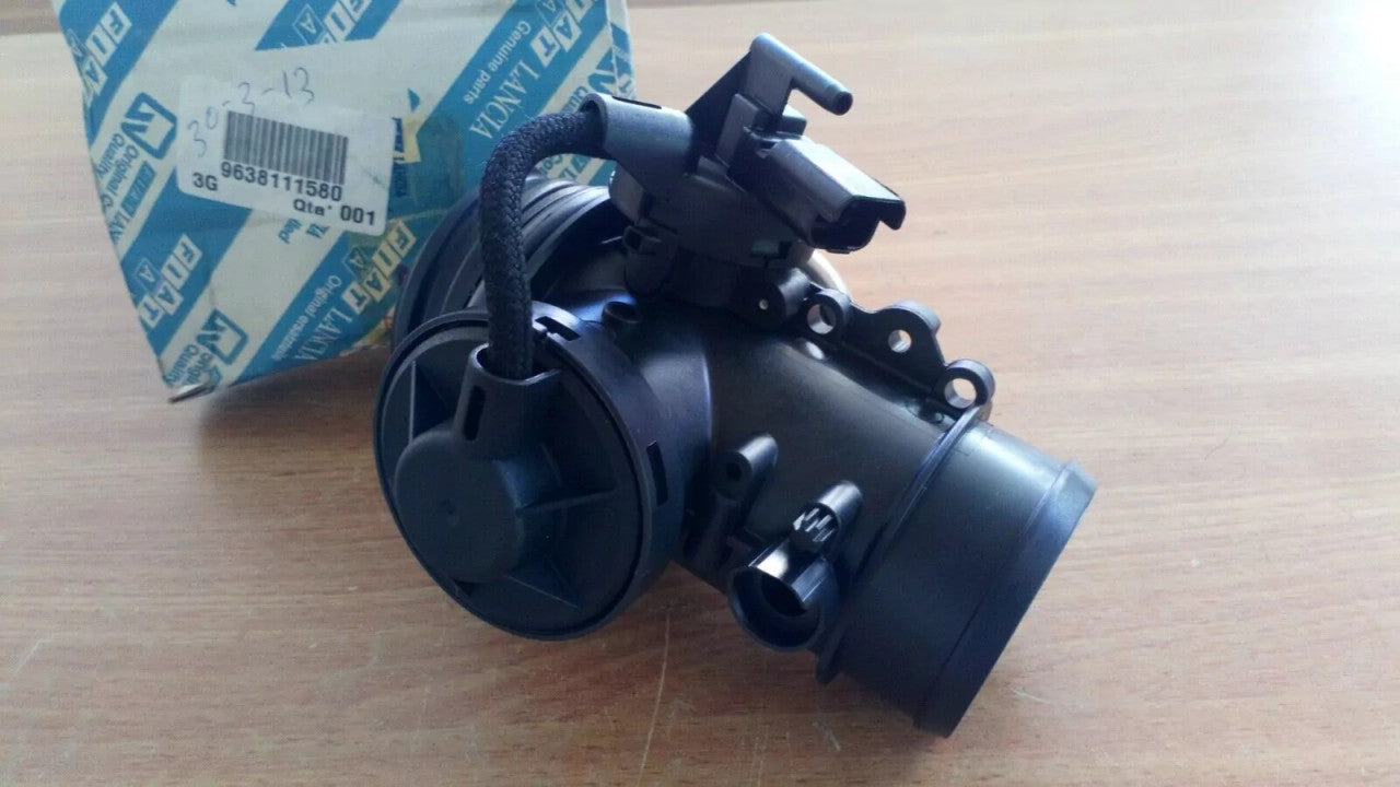 EGR Valve fits Fiat Scudo 9638111580 Genuine View Front