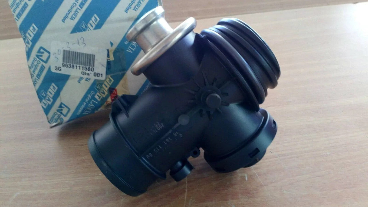 EGR Valve fits Fiat Scudo 9638111580 Genuine View Rear