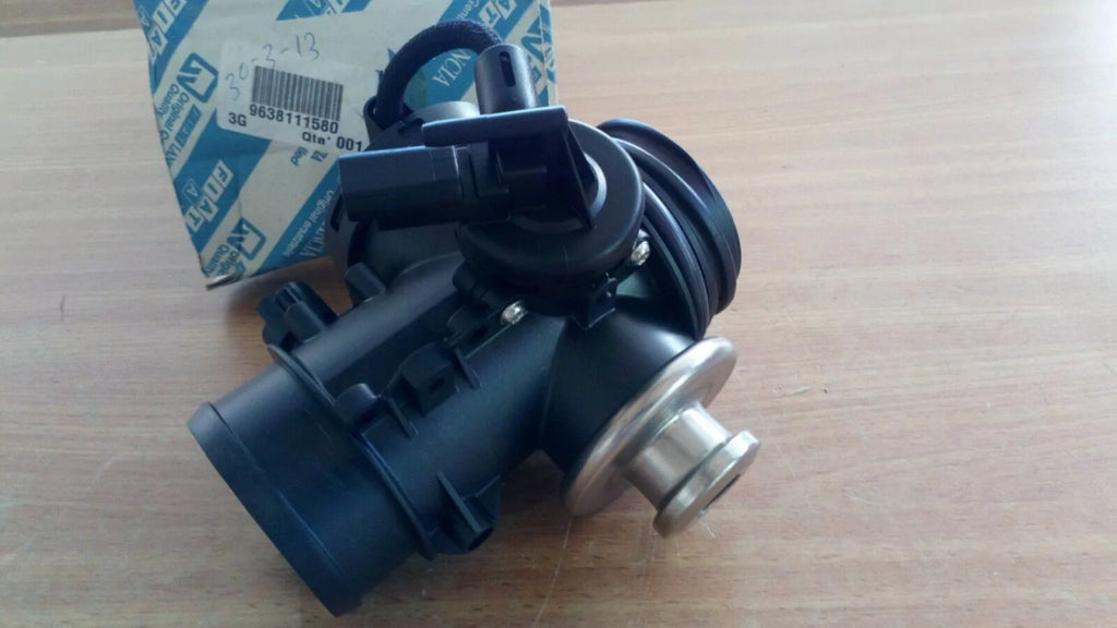 EGR Valve fits Fiat Scudo 9638111580 Genuine View Right