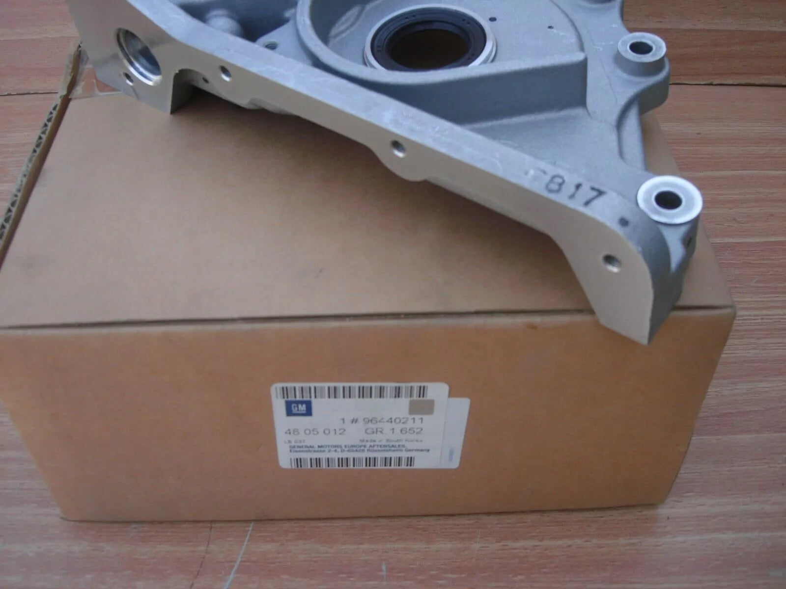 Oil Pump fits Opel Vauxhall Antara Z20DM Z20DMH 96440211 Genuine View Rear