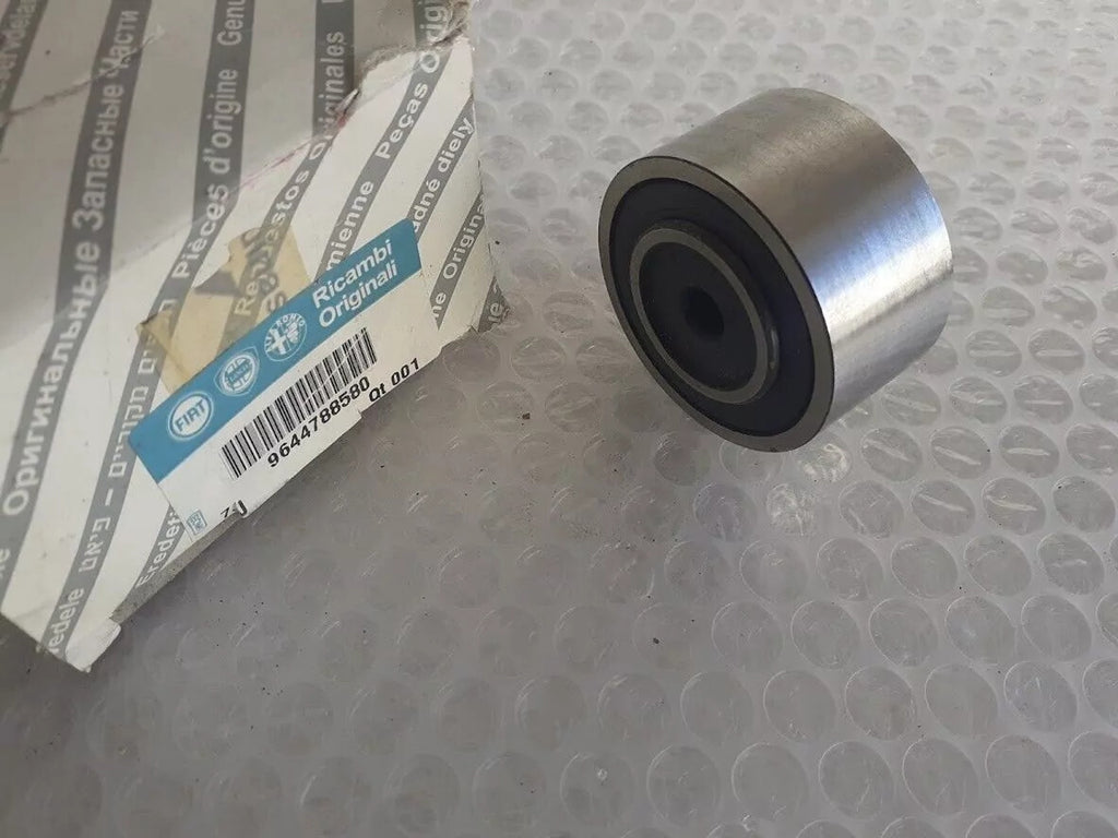 Outer Belt Idler Pulley fits Fiat Ducato 9644788580 Genuine View Rear