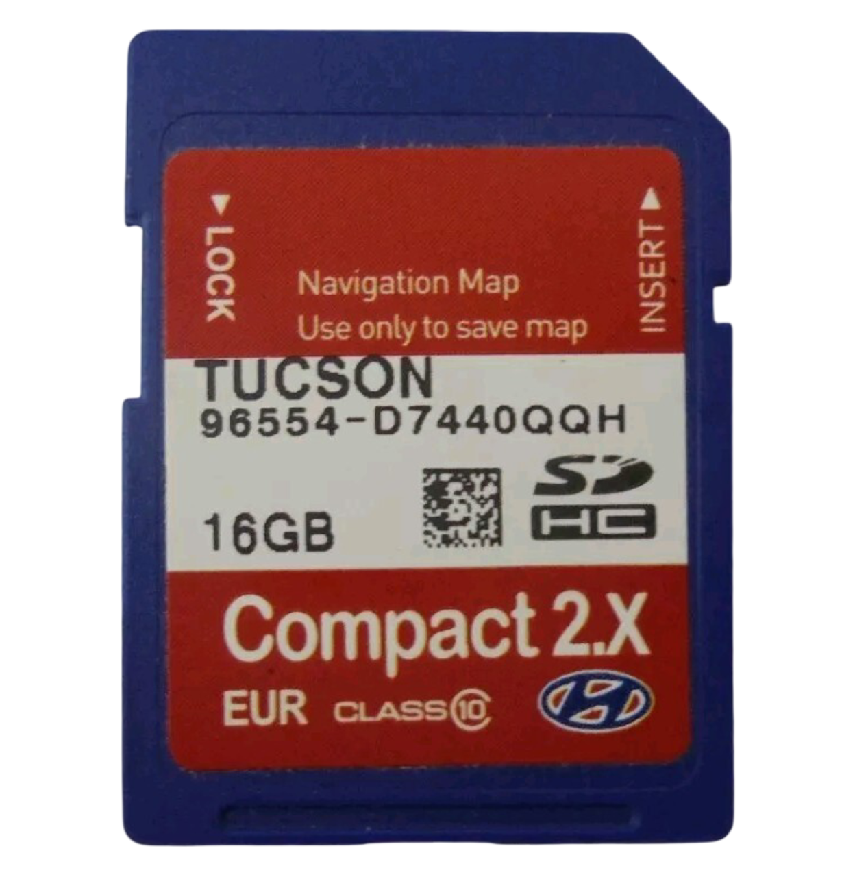 Satellite Navigation SAT NAV SD Card fits Hyundai Tucson 96554-D7440QQH Genuine 96554D7440QQH