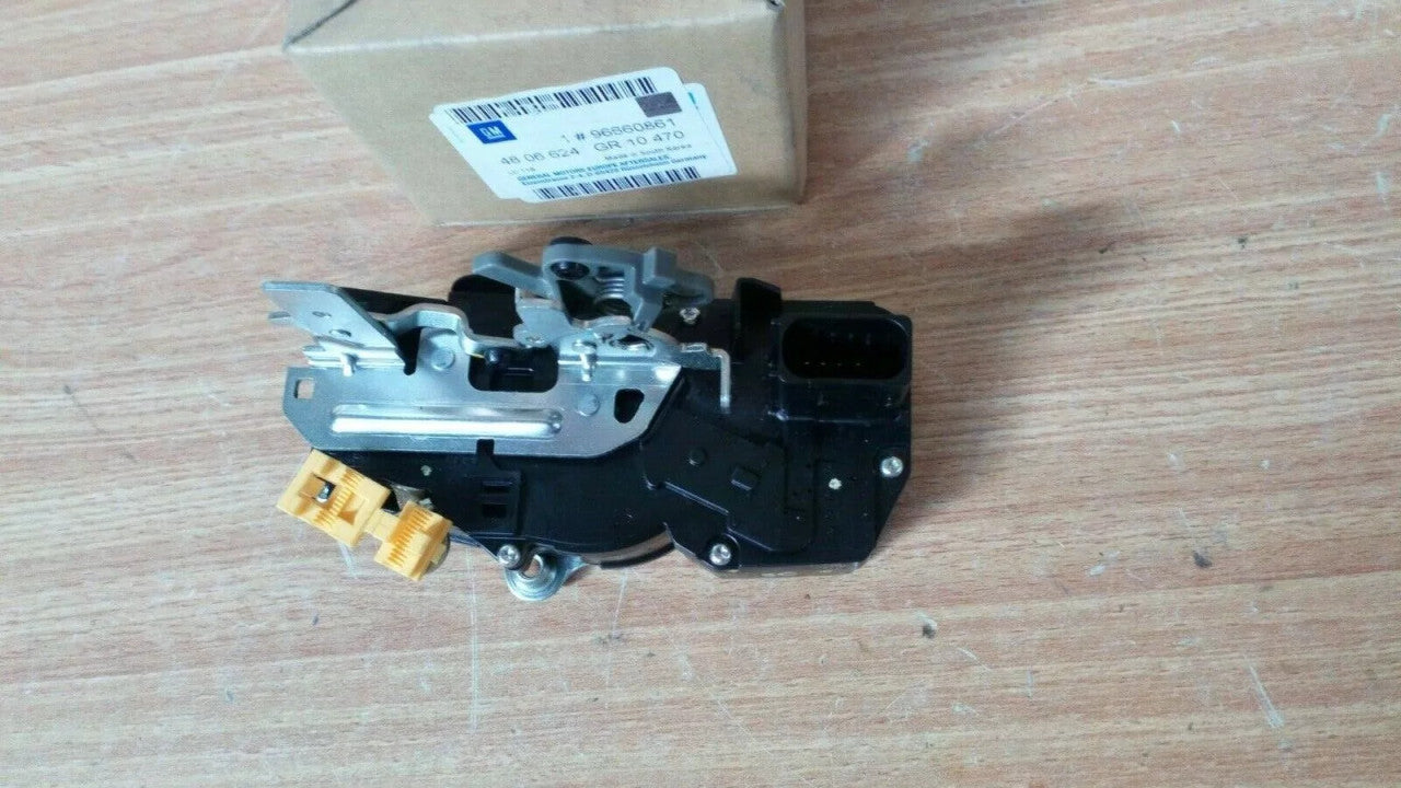 Door Lock Front Left RHD fits Opel Vauxhall Antara 96660861 Genuine View Right