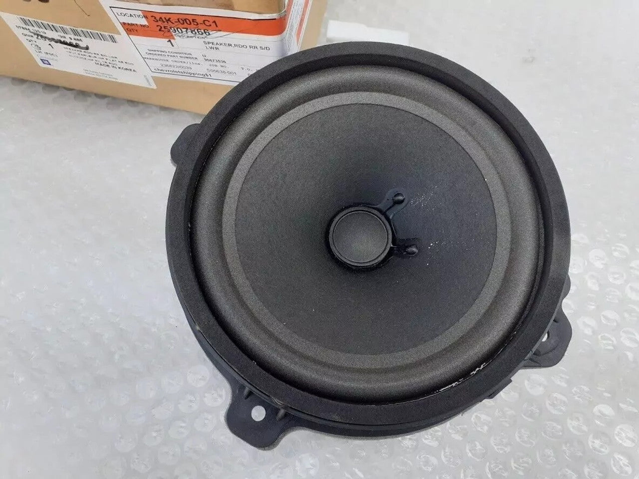 Door Speaker fits Chevrolet Captiva C100 25907866 96673536 Genuine View Rear