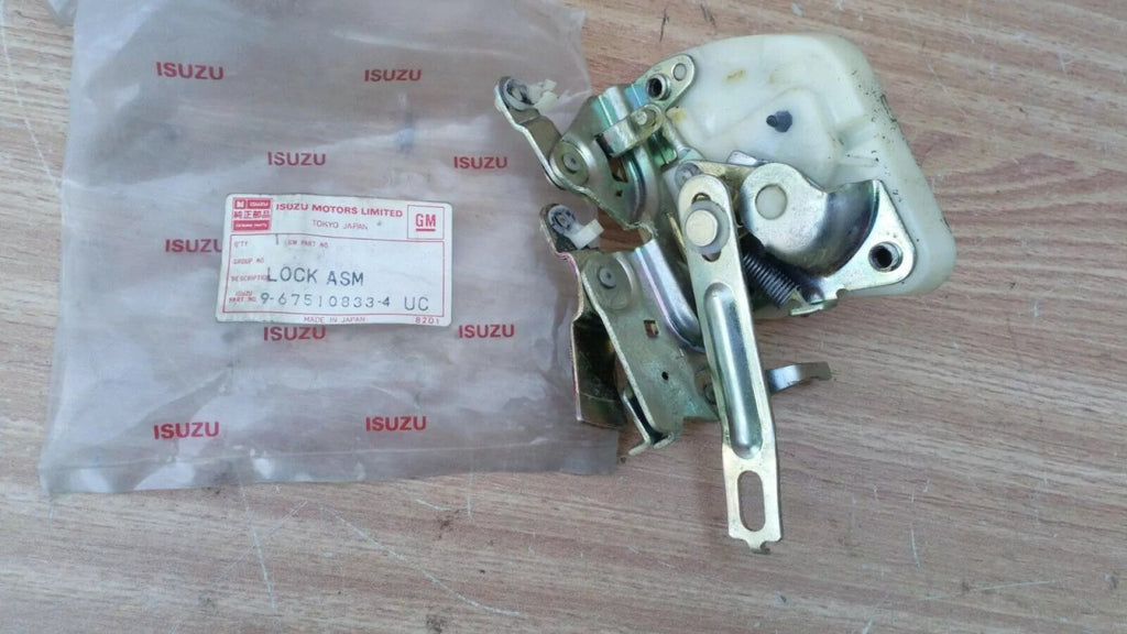 Door Lock Rear Left fits Isuzu Pickup KB 9675108334 Genuine View Rear