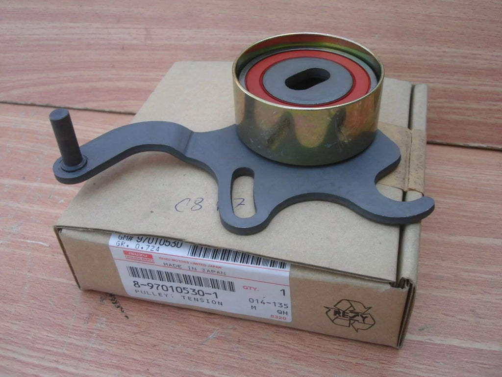 Tensioner Pulley Timing fits Isuzu 4EE1 Opel Vauxhall 17D X17D 17TD Genuine 97010530 View Left