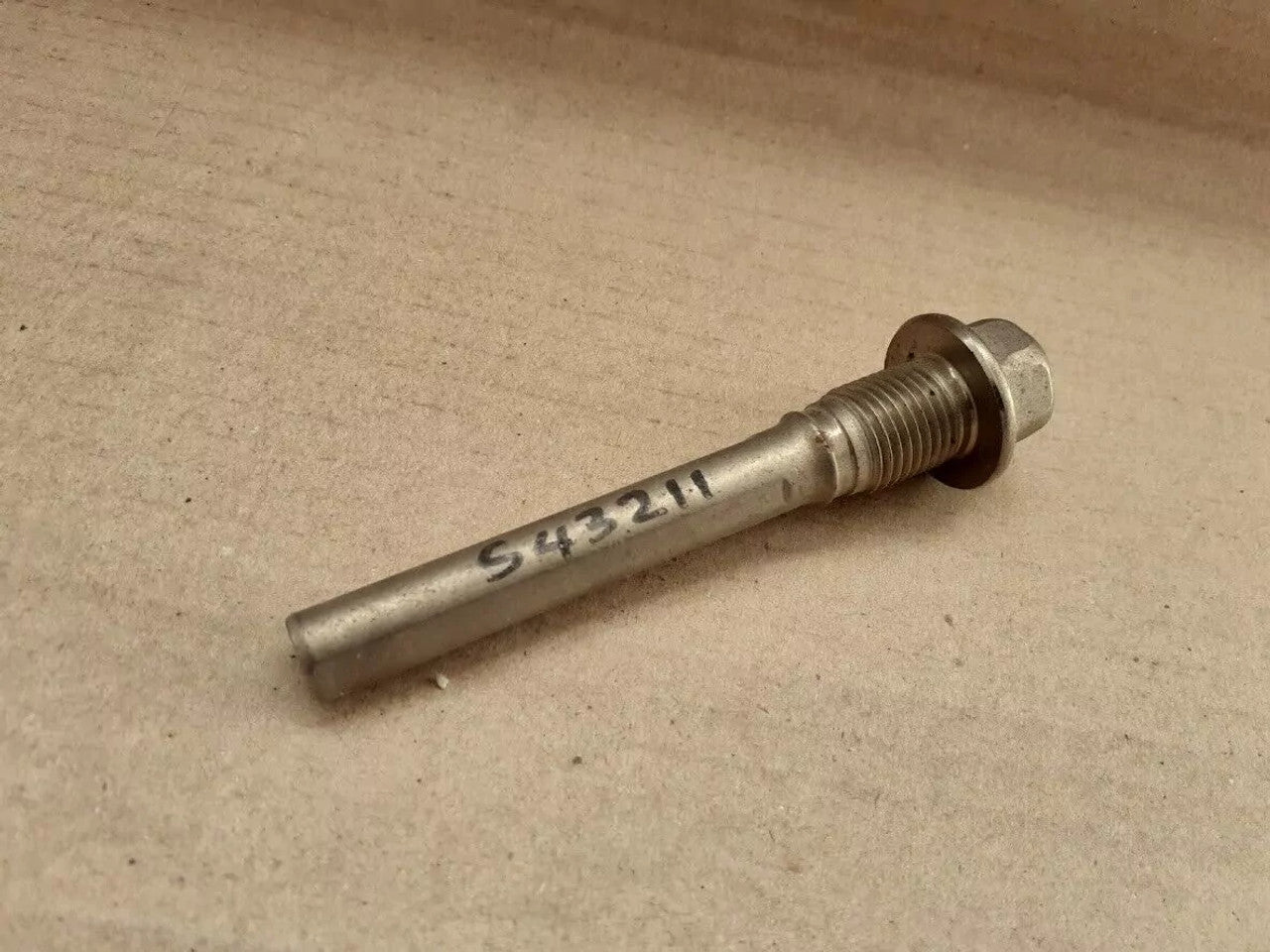 2x Brake Caliper Pin Front fits Opel Frontera A Isuzu Trooper MU 97035254 View Front