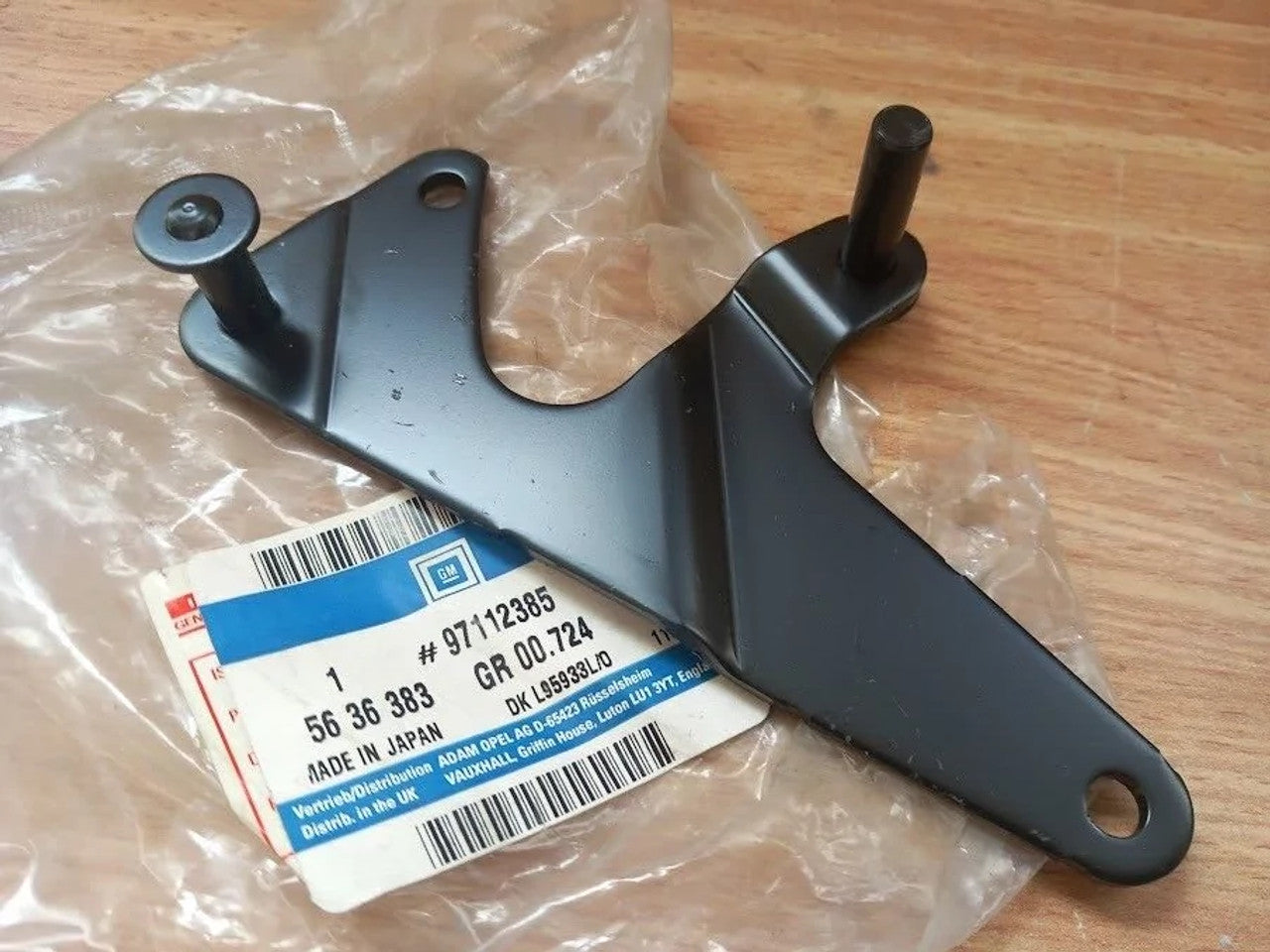 Timing Belt Spring Bracket fits Opel Vauxhall 4EE1 17D Y17DTL 97112385 Genuine View Front