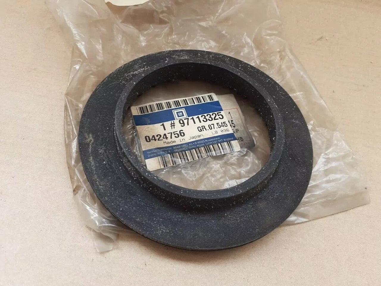 2x Coil Spring Damper Rear Upper fits Opel Vauxhall Frontera A Isuzu MU 97113325 View Rear